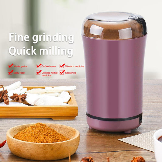 Portable Electric Coffee Bean,Spices,Nuts,Grains Grinder Flour Powder Crusher